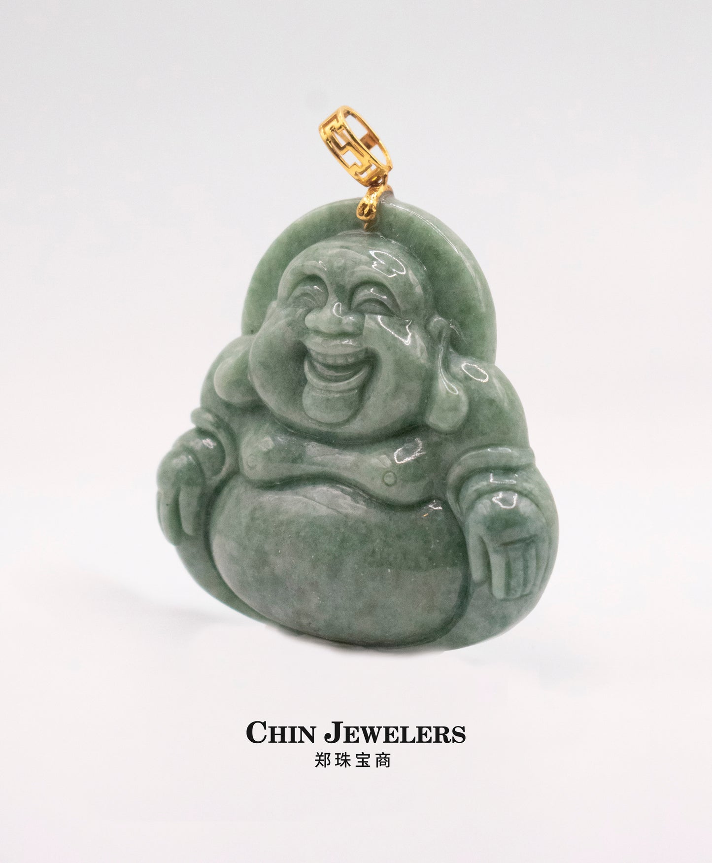 Jade Buddha Pendant