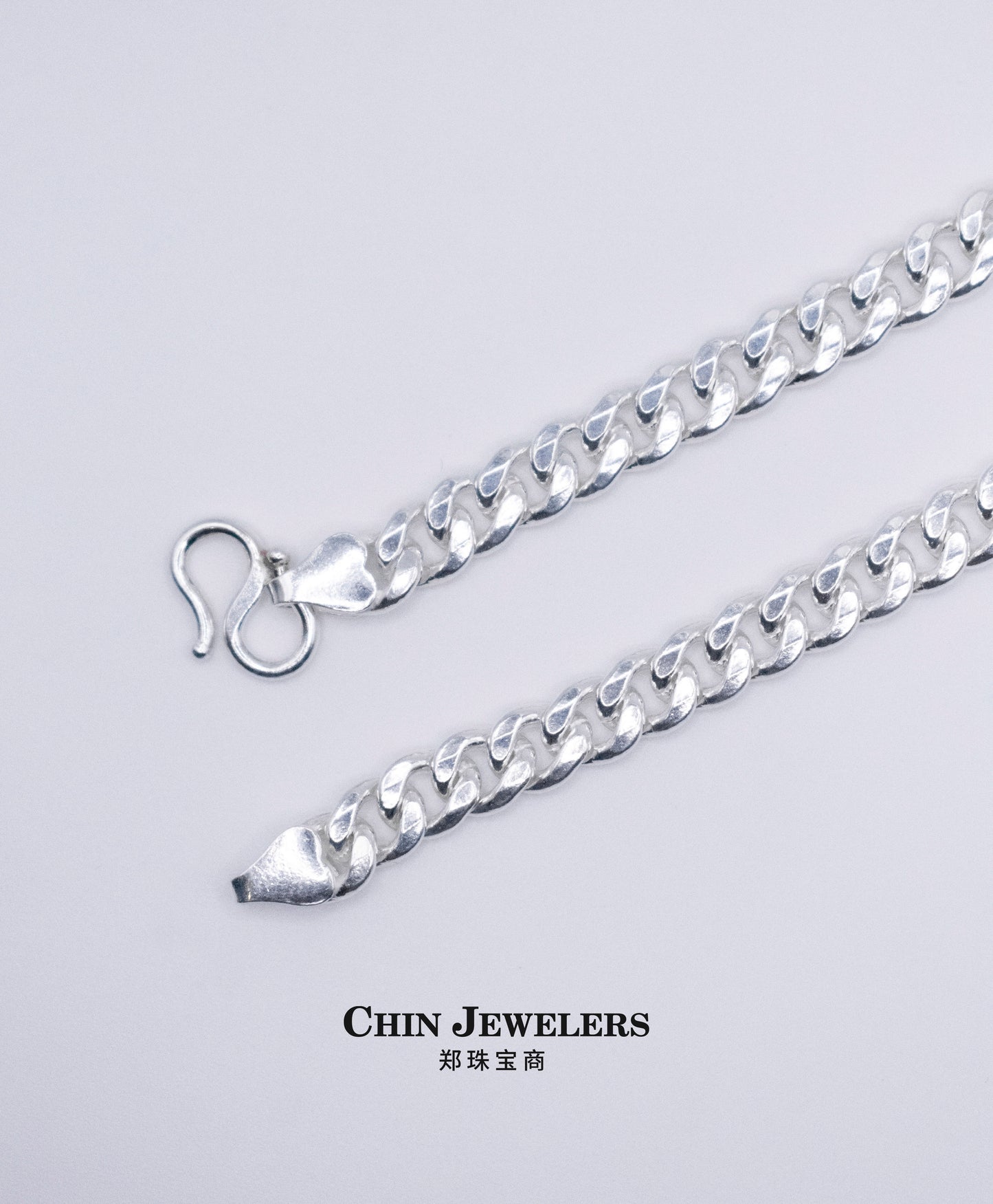 Sterling Silver Cuban-Link Bracelet