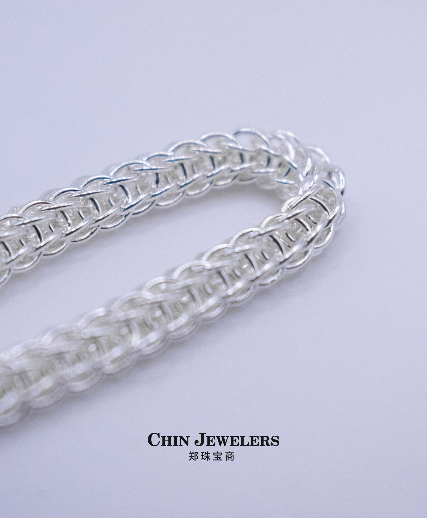 Sterling Silver Dragon-Head Bracelet